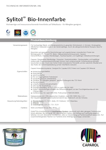 Caparol Sylitol Bio Innenfarbe weiss